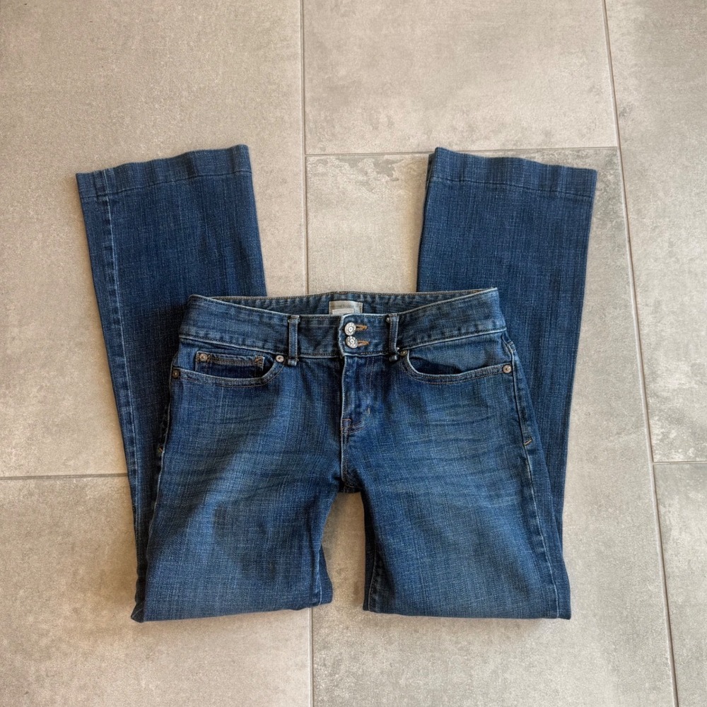 Vintage Gap Women Low Rise Bootcut Jeans Blue Denim Y2K Size 2/26 Regular 26x26